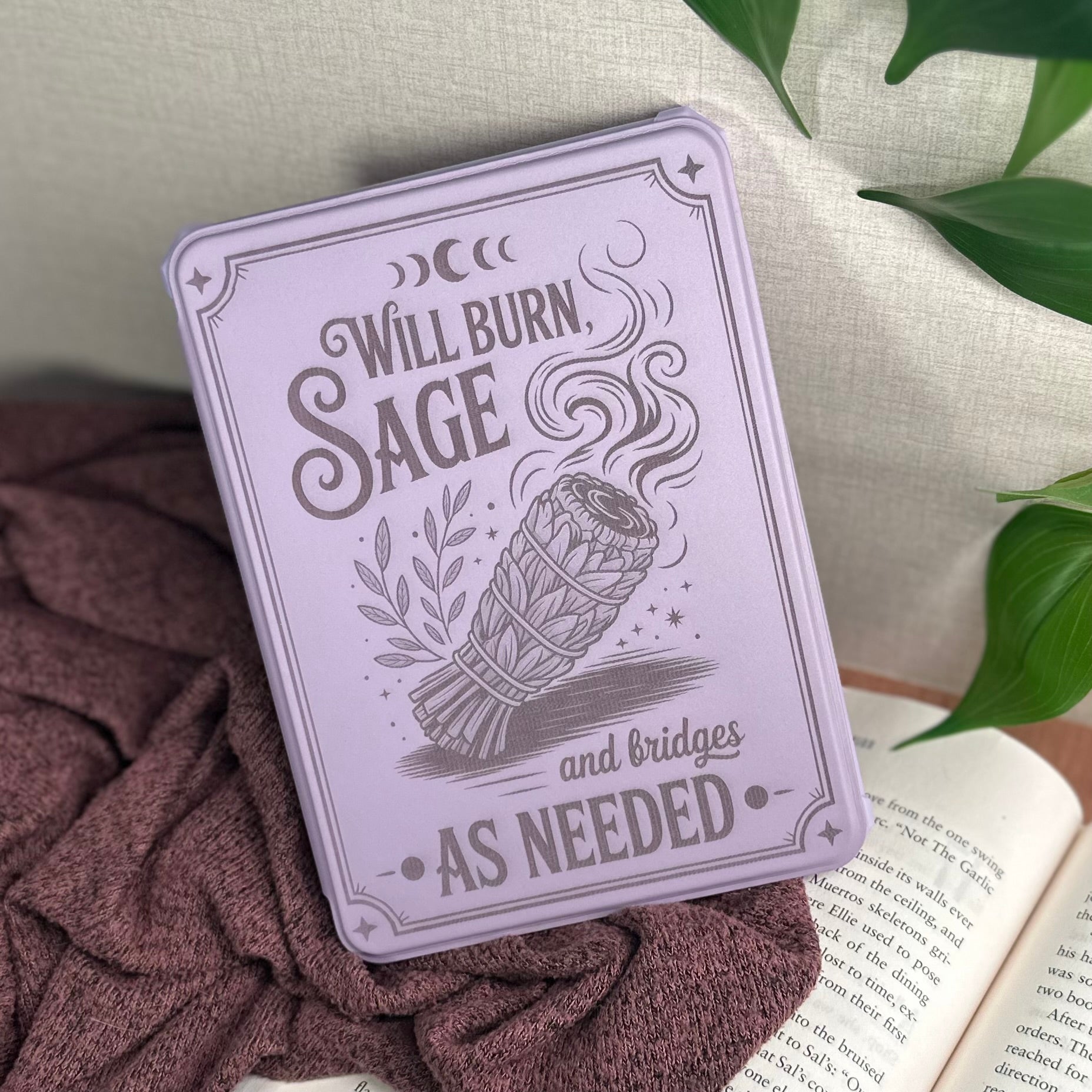 Will Burn Sage - Kindle Case